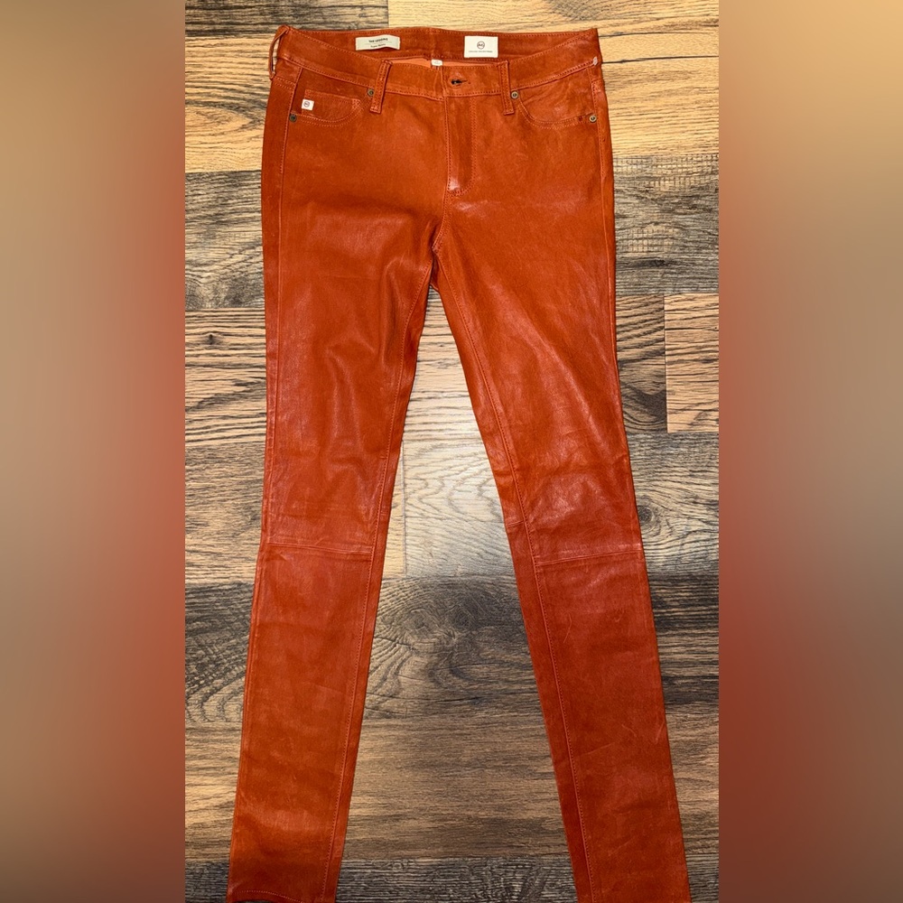 Ag Adriano Goldschmied Orange super skinny Pants